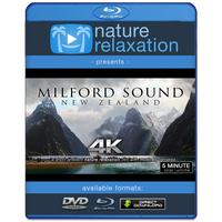 "New Zealand's Milford Sound" 5 Minute Dynamic 4K Music Video