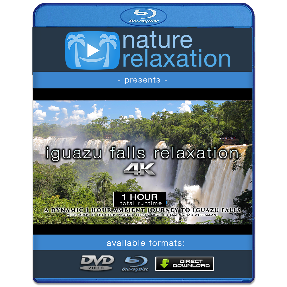 "Iguazu Falls Relaxation" 4K Dynamic 1-Hour Nature Relaxation Film