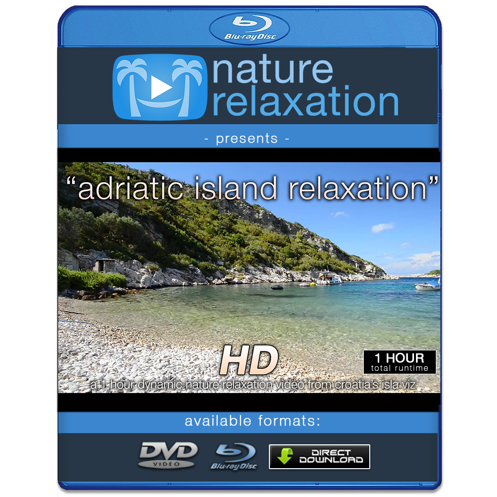 "Viz Island: Adriatic Island Relaxation" 1 HR Dynamic Nature Video