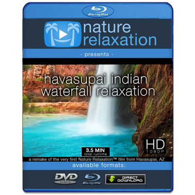 "Havasupai Indian Waterfall Relaxation" The Classic by David Huting