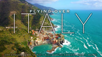 "Flying Over Italy" Cinque Terre Coast 1 HR Drone Film + Music in 4K