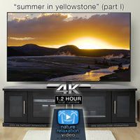 "Summer in Yellowstone" 1.25HR Dynamic 4K Ambient Nature Film w Music