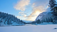 "Peaceful Mountain Snow (Remastered)" 1 HR Dynamic Nature Film in HD