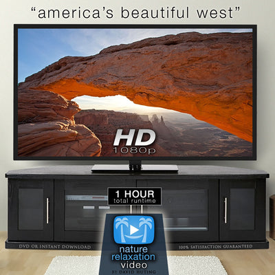 "America's Beautiful West" HD Nature Relaxation Video 1 Hour 1080p