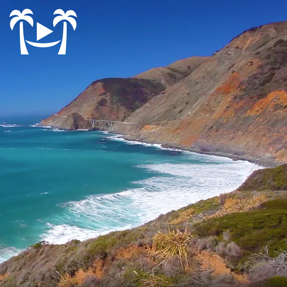 "A New Day in Big Sur" 2 HR Dynamic Nature Relaxation Video 1080p