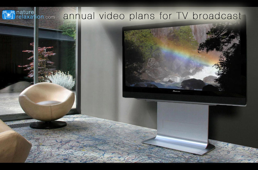 Annual Nature Relaxation Plans for TV & Broadcast