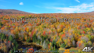"Autumn From Above" 6 Minute Short Drone Film in 4K UHD