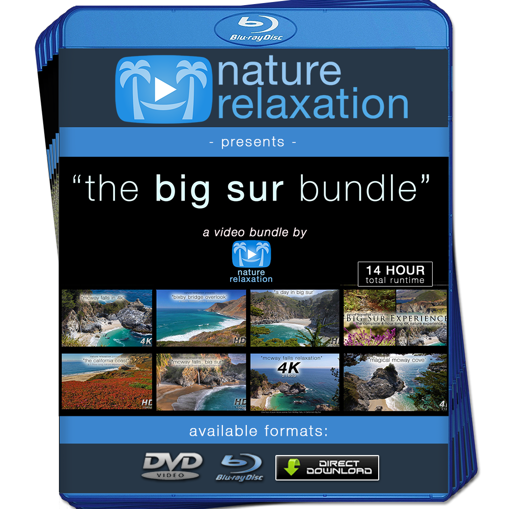 "The Big Sur Bundle" Over 12 Hours of Pure Nature Videos in 1080p HD