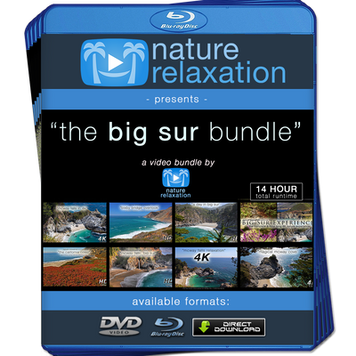 "The Big Sur Bundle" Over 12 Hours of Pure Nature Videos in 1080p HD
