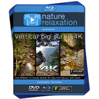 "Big Sur in 4K" 8 Spectacular Vertical-Oriented 4K Nature Scenes - Bundle