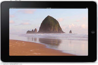 "Cannon Beach Sunset Waves" 1 HR Static Nature Scene 1080p HD