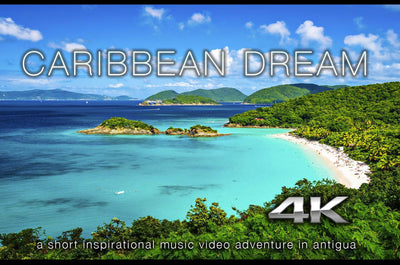 "Caribbean Dreams" 4K Short Nature Relaxation Music Video