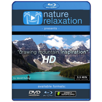 "Drawing Mountain Inspiration" Uplifting Short Nature Music Video HD 1080p