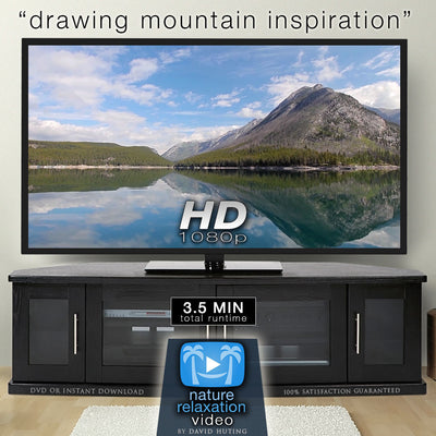 "Drawing Mountain Inspiration" Uplifting Short Nature Music Video HD 1080p