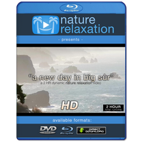 "A New Day in Big Sur" 2 HR Dynamic Nature Relaxation Video 1080p