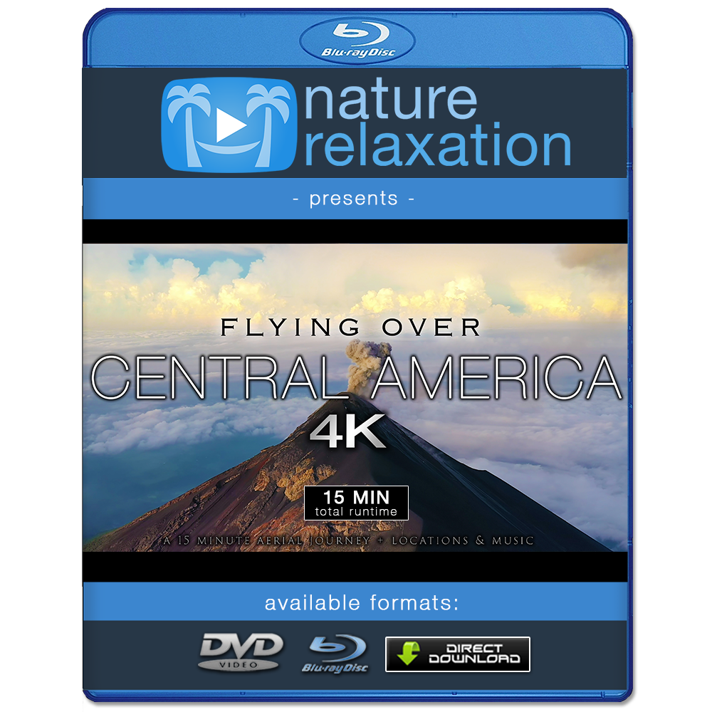 "Flying Over Central America" 15 MIN Aerial Nature Film in 4K (+Locations)