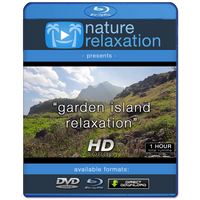 "Garden Island Relaxation" Tropical 1 Hour Nature Relaxation Video HD 1080p