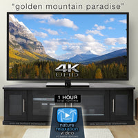 "Golden Mountain Paradise" 1 HR Dynamic 4K UHD Nature Video