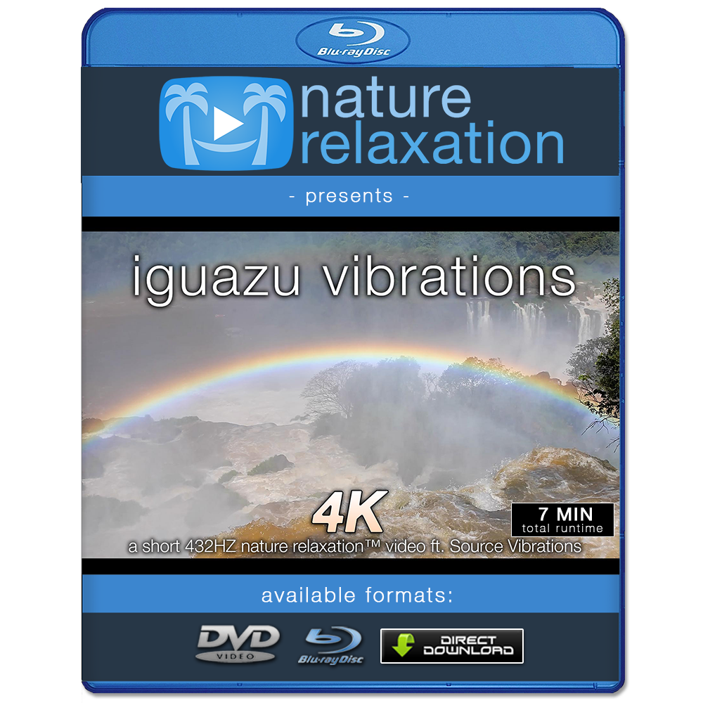 "Iguazu Vibrations" Short Nature + Music Video 4K 432HZ