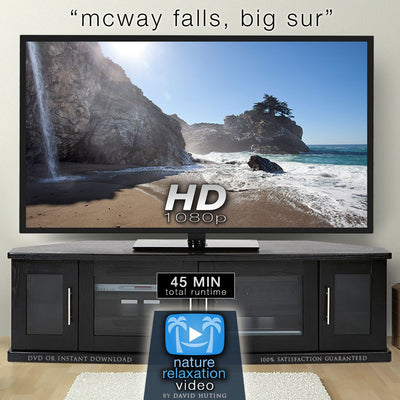 "McWay Falls, Big Sur" 45 Min Dynamic Nature Video 1080p