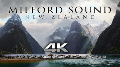 "New Zealand's Milford Sound" 5 Minute Dynamic 4K Music Video