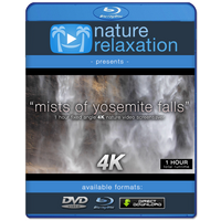 "Mists of Yosemite Falls" 1 Hour Static 4K Nature Relaxation Video