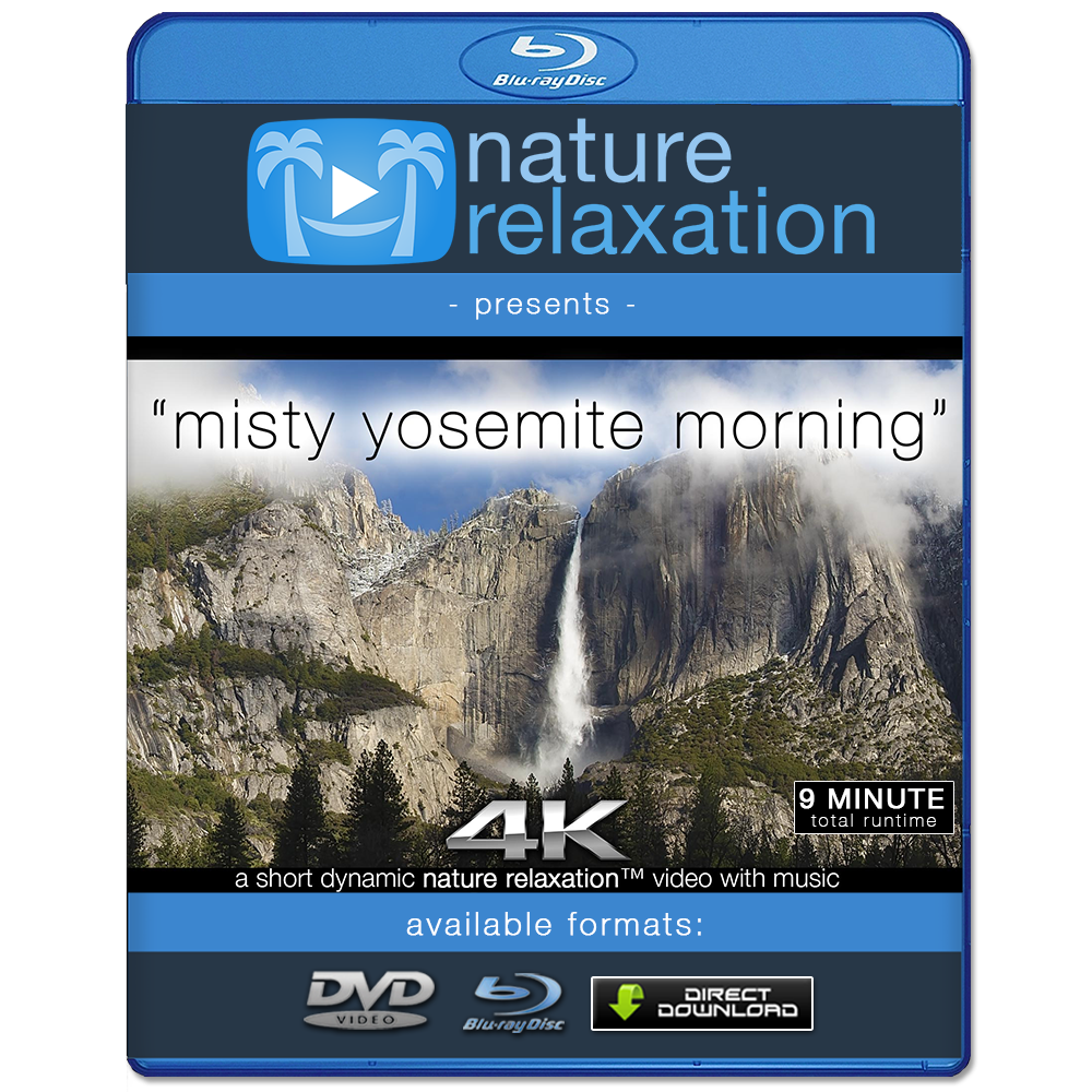 "Misty Yosemite Morning" 4K UHD 9 Min Dynamic Relaxation Video