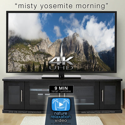 "Misty Yosemite Morning" 4K UHD 9 Min Dynamic Relaxation Video