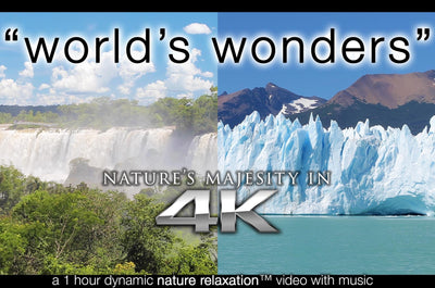 "Nature's Majesty: World's Wonders" 1 HR Dynamic 4K UHD Music Video