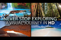 "Never Stop Exploring" Uplifting Short Nature Relaxation Music Video HD 1080p