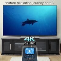 "Nature Relaxation Journey" Part III 2.5 HR Dynamic Video w Music 4K