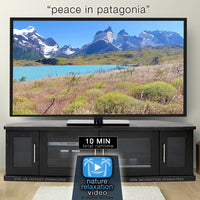 "Peace in Patagonia" 10 MIN 4K Dynamic Relaxation Video w Music