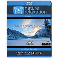 "Peaceful Mountain Snow (Remastered)" 1 HR Dynamic Nature Film in HD