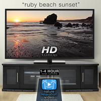 "Ruby Beach Sunset" Looping Nature Relaxation Video Screensaver HD 1080p