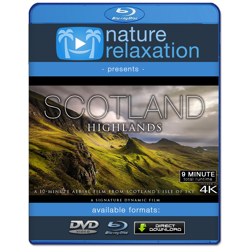 "Scotland Highlands" Isle of Sky 10 MIN Aerial Film + Music 4K