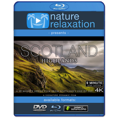 "Scotland Highlands" Isle of Sky 10 MIN Aerial Film + Music 4K