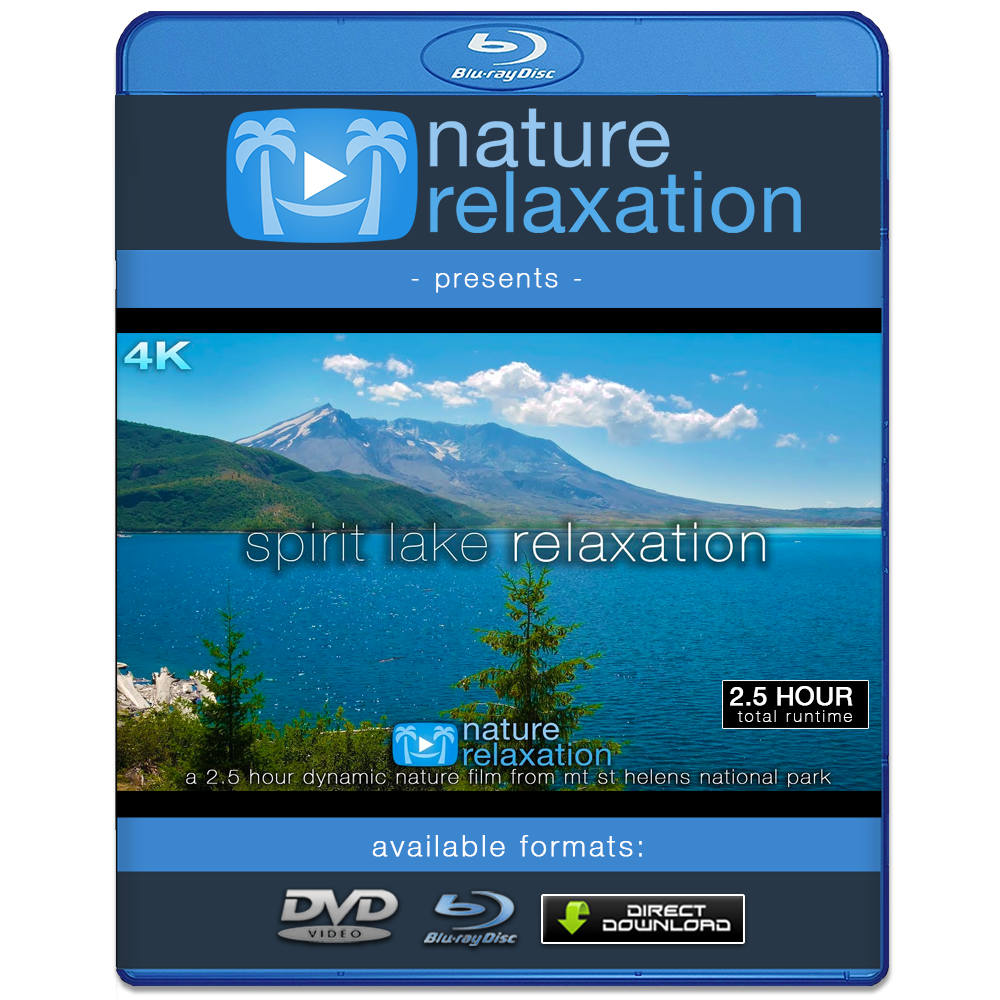 "Spirit Lake Relaxation" 2.5 HR Dynamic Nature Film in 4K