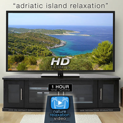 "Viz Island: Adriatic Island Relaxation" 1 HR Dynamic Nature Video