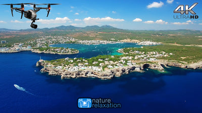 "Above the Spanish Islands: Mallorca & Canary" 1 HR DRONE Film in 4K UHD w/ Music